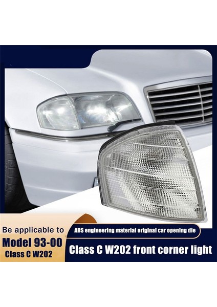 Ön Gösterge Mercedes Için Köşe Işık Sinyal Lambası Benz C-Serisi W202 C180 C220 C200 C250 Lh 2028260943 Rh 2028261043 (Yurt Dışından) fırsatları