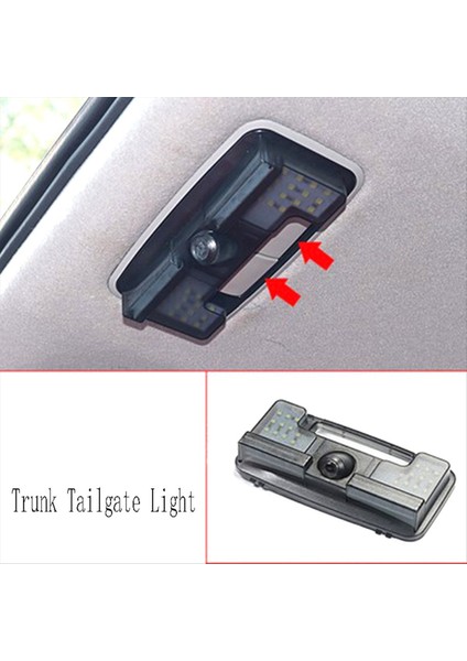 Araba Okuma Işıkları Montaj Bagaj Kapağı Toyota Land Cruiser Prado Için Işık Kapalı Okuma Işığı 150 120 2010-2021 (Yurt Dışından) modelleri