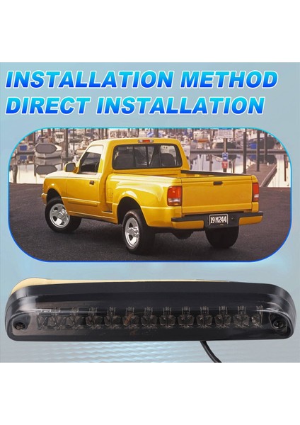 LED 3 Fren Işığı Yüksek Montaj Lambası Ford Ranger Için Tail Işığı F250 F350 F450 F550 Süper Görev 1993-2016 CC3Z13A613B (Yurt Dışından) fırsatları
