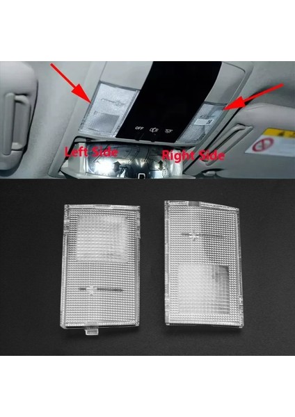 Araba Okuma Işık Konut Kapağı 81265-60090 81265-60370 Lexus GX470 Land Cruiser Prado 2002-2009 Için 81241-33030 (Yurt Dışından) indirimleri