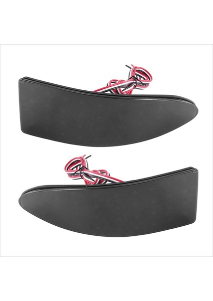 Arka Tampon Reflektörü Kırmızı LED Kuyruk Fren Fren Fren Fren Lambası 250 350 XE20 2006-2013 250 220D 05-14 Siyah (Yurt Dışından) modelleri