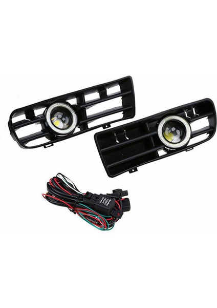 1paır Melek Gözü Günteme Fog Fog Fog LED Lamp Volkswagen Golf Mk4 1998-2004 (Yurt Dışından) fiyatları