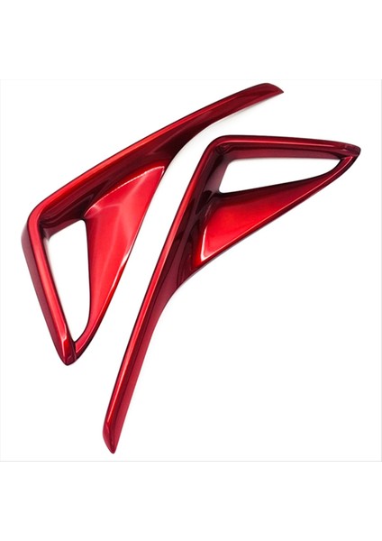 2pcs Kırmızı Araba Arka Sis Far Trim Tail Lamba Çerçeve Toyota Chr C-Hr 2017 2018 2019 2020 2021 (Yurt Dışından)