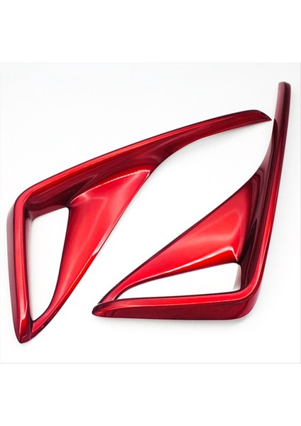 2pcs Kırmızı Araba Arka Sis Far Trim Tail Lamba Çerçeve Toyota Chr C-Hr 2017 2018 2019 2020 2021 (Yurt Dışından) fiyatları