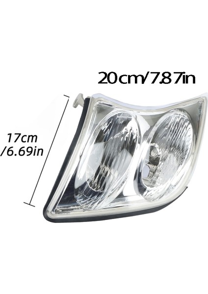 Nissan Devriyesi Için Araba Ön Turn Sinyal Lambası Işığı Y60 Y61 2001-2003 Kafa Işık Markeri Işık Köşesi Işık Tampon Işığı (Yurt Dışından) fırsatları