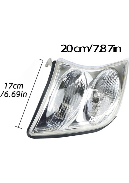 Nissan Devriyesi Için Araba Ön Turn Sinyal Lambası Işığı Y60 Y61 2001-2003 Kafa Işık Markeri Işık Köşesi Işık Tampon Işığı (Yurt Dışından) indirimleri