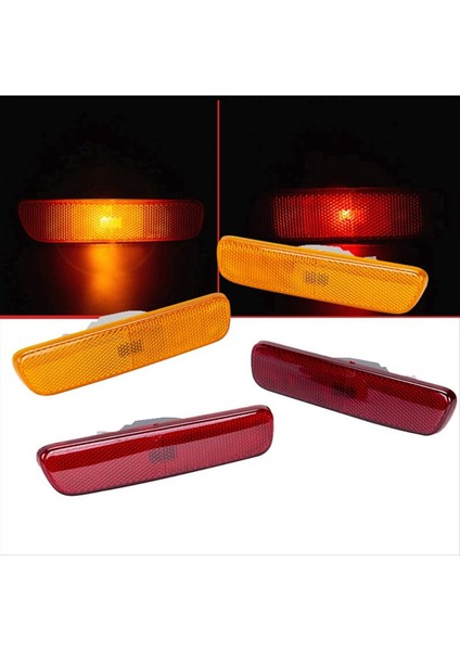 4x Araç Ön Arka Yan Işaretçi Sinyal Işık Köşe Lamba Lexus RX300 IS300 Için Uyum (Yurt Dışından) fiyatları