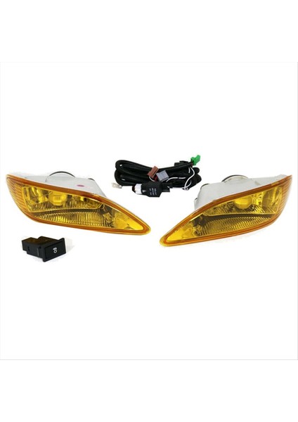 Toyota Için Halojen Ampul Kablo Demeti ile Amber Lens Ön Sis Fark Lambalar Montajı 81220-AA011 81210-AA011 (Yurt Dışından) fiyatları
