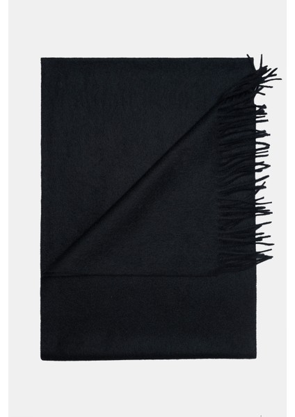 Erkek Siyah Kaşmir Kaşkol