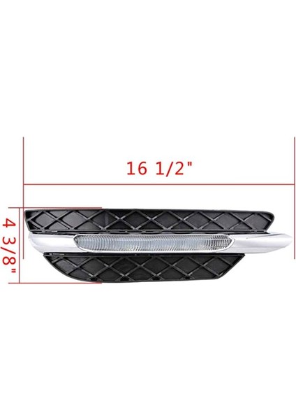 LED Gündüz Koşu Lambası Drl Sis Lambası Montajı Mercedes-Benz W204 C-Serisi C250 C300 C350 2048803224 2048033324 (Yurt Dışından) fiyatları