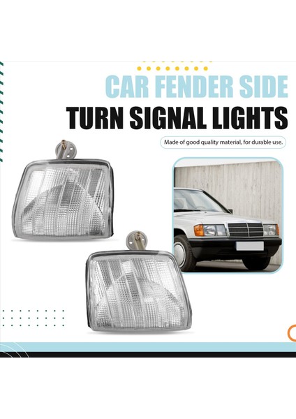 1paır Yan Köşe Işık Lambası Için Benz W201 190E 1984-1993 Turn Sinyal Göstergesi Lambası 2018260043 0008209821 (Yurt Dışından) fırsatları