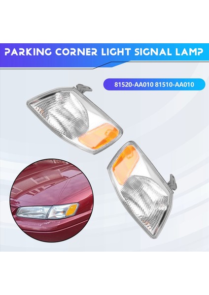 Park Sinyali Köşe Işaretçi Işıkları Lambalar 97-99 Toyota Camry 81520-AA010 81510-AA010 (Yurt Dışından) fırsatları