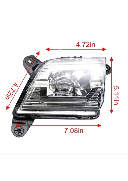 Ön Tampon Sis Lambası LED Lambası Sis Işığı Chevrolet Silverado 2019-2021 Sağ (Yurt Dışından) indirimleri