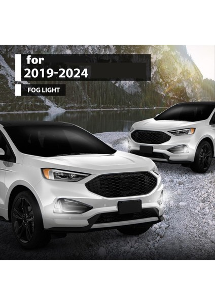 1 Adet Ön Tampon LED LED Sis Lambası Işıkları Ford Edge 2019-2024 Sağ Taraf PKT4B-15B242-AD (Yurt Dışından) modelleri