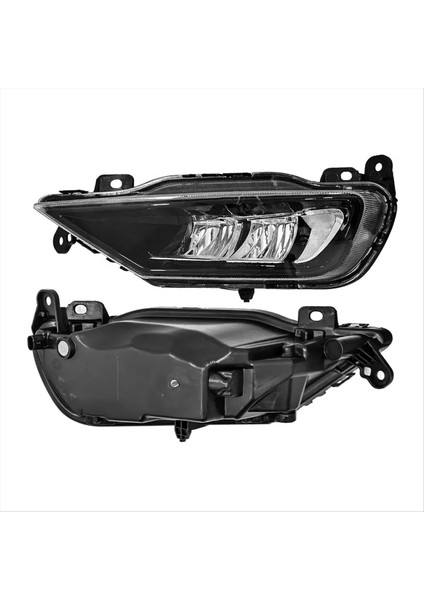 Araba Ön LED Sis Lambası Volvo Için Boz Anti Işık XC60 XC90 S90 V90 LED Gündüz Çalışma Sürüş Lambası 31434666 31395865 L (Yurt Dışından) modelleri