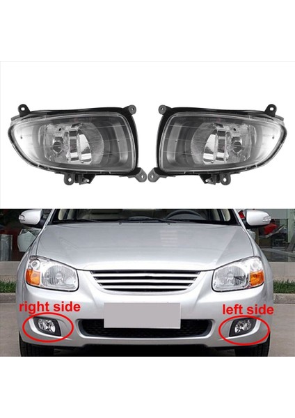 Ön Tampon Sis Istesi Drl Far Kia Cerato Sedan Spectra Için Gündüz Koşu Işıkları 2007-2010 (Yurt Dışından) modelleri