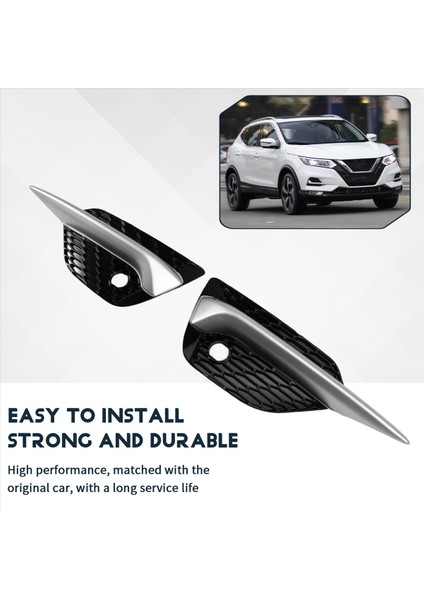 62257-HV10B 62256-HV10B Araba Ön Sis Lambası Çerçeve Göz Kapağı Kap Kapağı Nissan Qashqai Için Kapak Kapağı J11 2019-2022 (Yurt Dışından) indirimleri