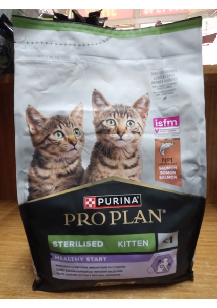 Sterilised Kitten Yavru Kedi Kısır Mama 3 kg Somonlu