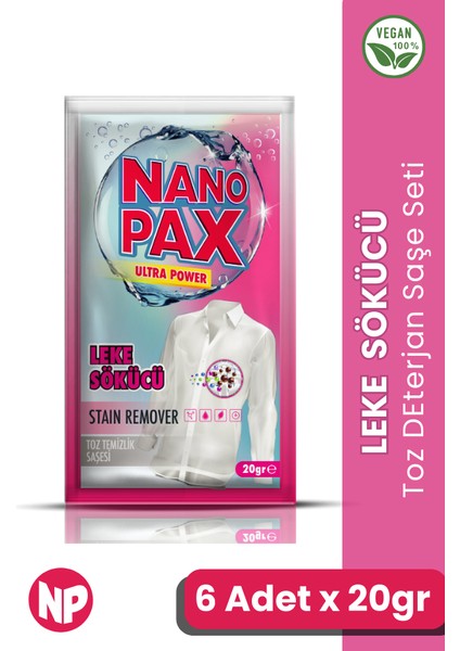 Leke Sökücü Toz Saşe 6 Adet