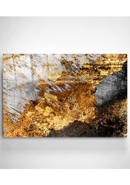 Gold Detay Soyut Cam Tablo, Dekoratif Cam Tablo fiyatları
