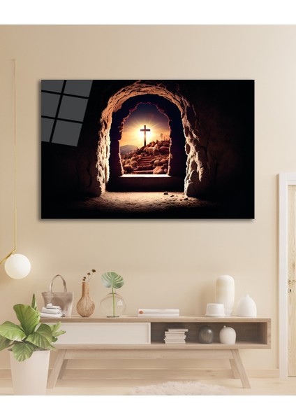 Paskalya Mezarı Cam Tablo fiyatları