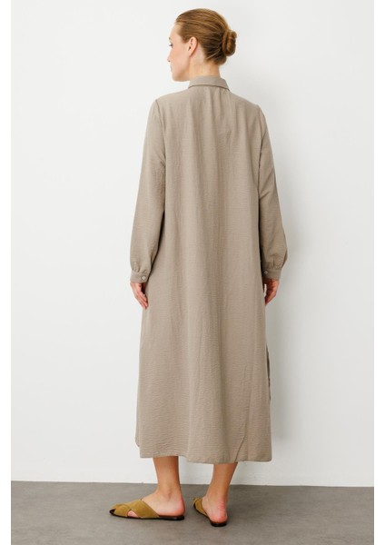 Chooban Dikiş Detaylı Ipekçe Kumaş Konforlu Kap Ferace-Vizon modelleri