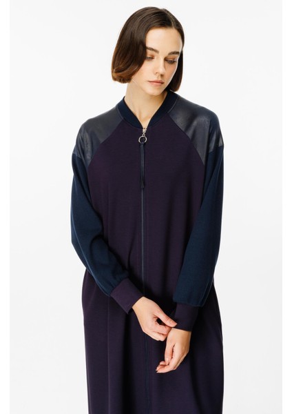 Mix Garni Detaylı Örme Kap Ferace-Laci fırsatları