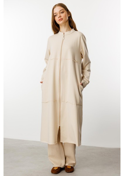 Fully Pamuk Karışımlı Ince Örme Spor Kap/ Ferace-Taş fırsatları