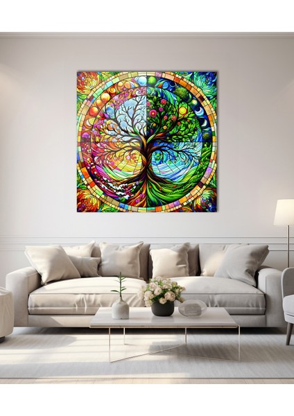 Eski Çağ Simyacı Cam Tablo modelleri