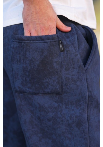 Lacivert Batik Desenli Jogger Eşofman Altı E6582 modelleri