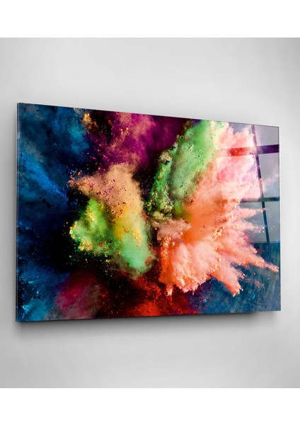 Toz Bulutu Cam Tablo, Dekoratif Cam Tablo modelleri