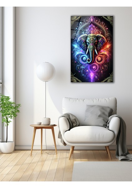 Renkli Fil Cam Tablo indirimleri