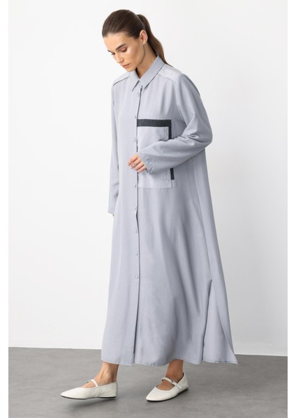 Tap Ipekçe Doku Spor Kap/tunik-Gri