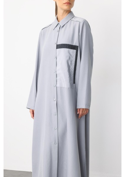 Tap Ipekçe Doku Spor Kap/tunik-Gri