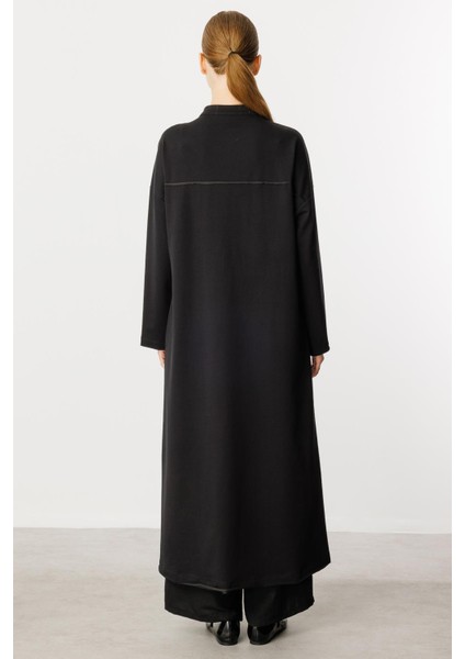 Hcr Bürümcük Garni Pamuk Karışımlı Ince Örme Spor Kap/frrce-Siyah