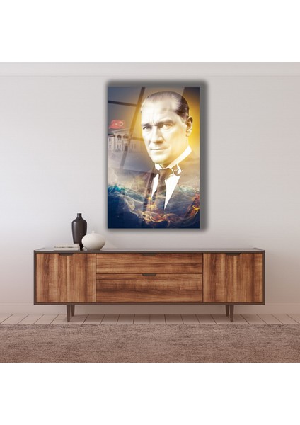 Saydam Atatürk Cam Tablo