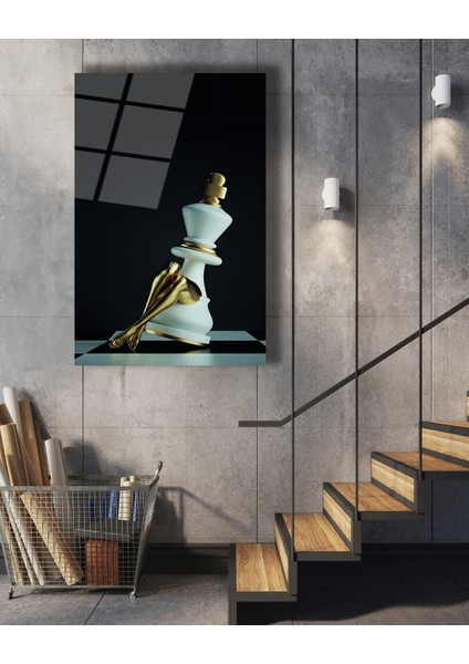 Beyaz Satranç Cam Tablo fiyatları