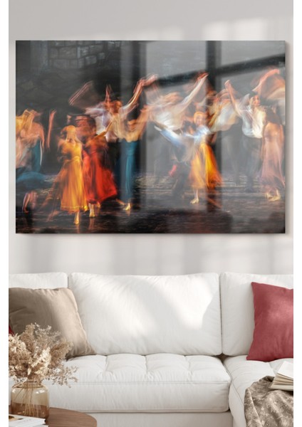 Balo Dans | Sanat Temalı Cam Tablo | 50X70 cm fiyatları