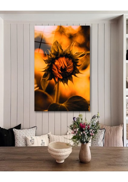 Ayçiçeği Cam Tablo modelleri