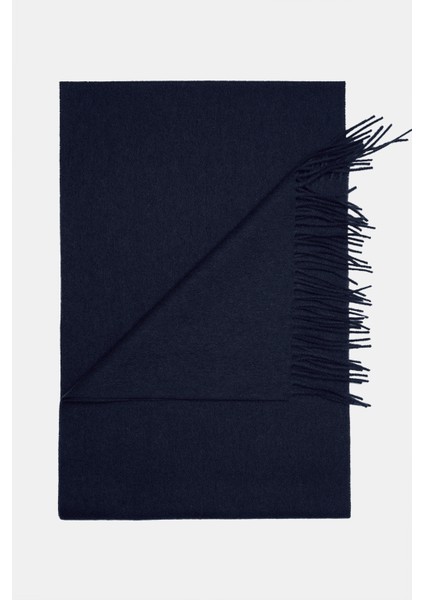 Erkek Lacivert Kaşmir Kaşkol