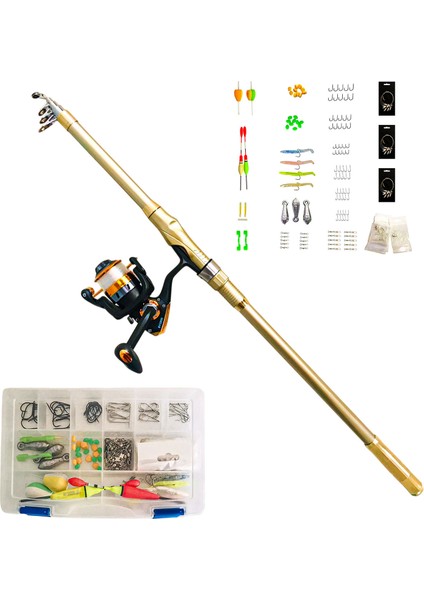 125 Parça Hazır Olta Seti 210 cm 001