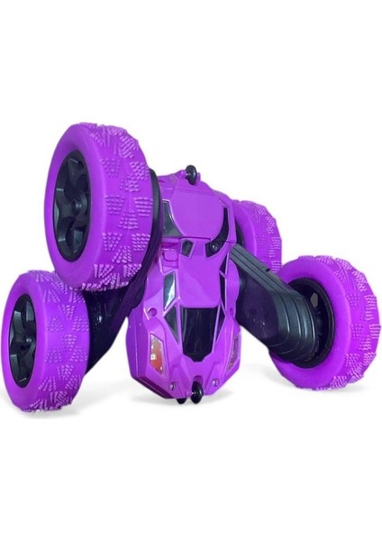 Uzaktan Kumandalı Şarjlı Akrobat Araba Mor 3977 fiyatları