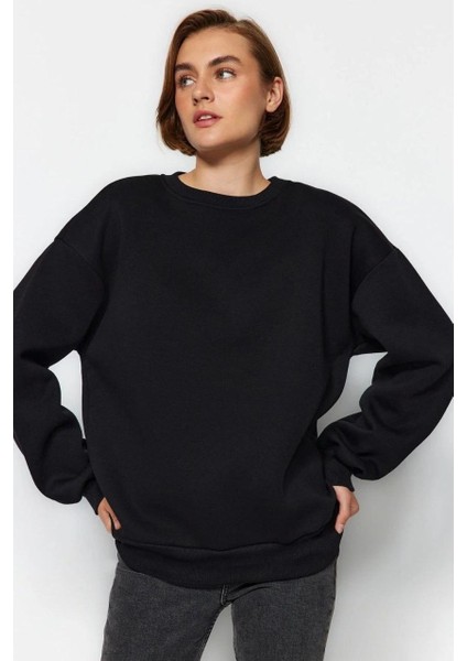 3 Iplik Şardonlu Kaliteli Bisiklet Yaka Sweatshirt fiyatları