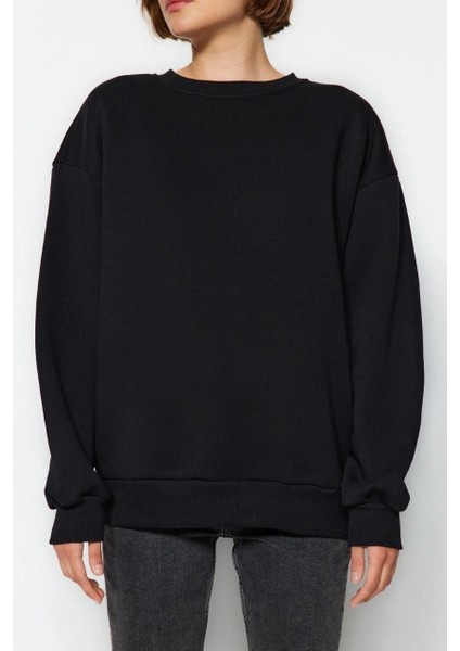 3 Iplik Şardonlu Kaliteli Bisiklet Yaka Sweatshirt modelleri