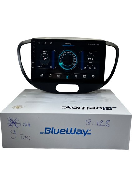 Hyundai I10 2010-2013 Blueway 8-128 Tam Profesyonel Oem Multimedia