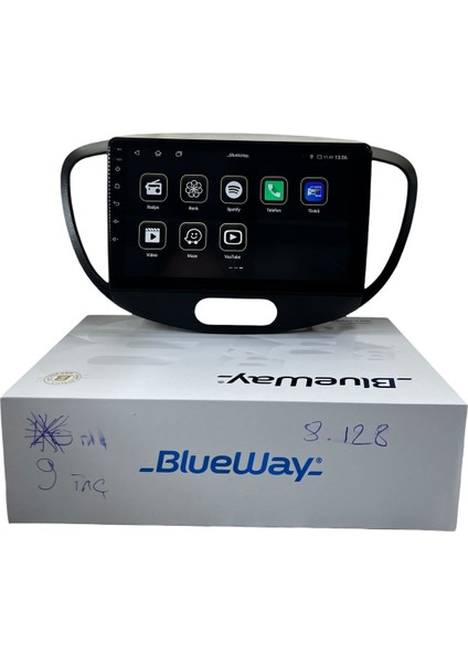 Hyundai I10 2010-2013 Blueway 8-128 Tam Profesyonel Oem Multimedia modelleri