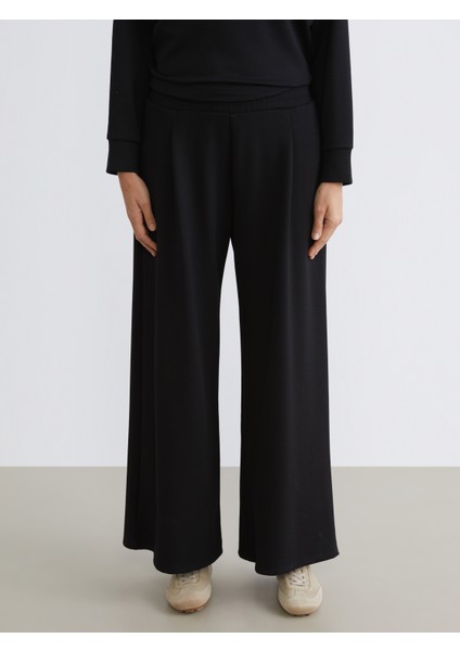 Beli Lastikli Geniş Paça Kadın Eşofman Altı fiyatları