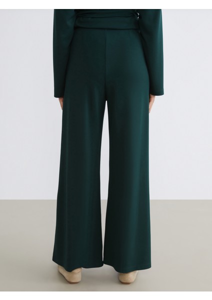 Beli Lastikli Geniş Paça Kadın Eşofman Altı fırsatları