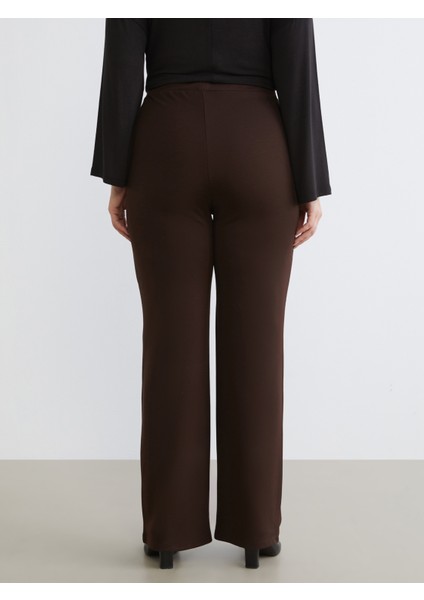 Büyük Beden Beli Lastikli Kadın Eşofman Altı fırsatları