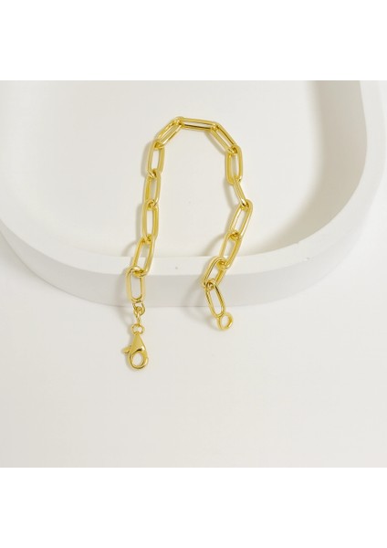 14 Ayar Altın Ataç Zincir Bileklik modelleri